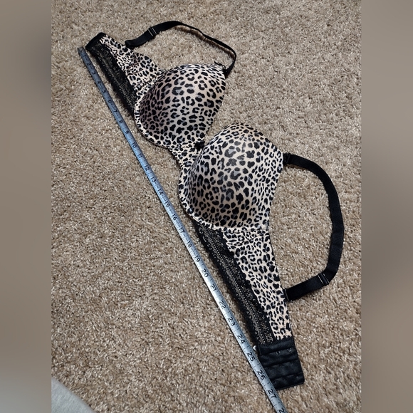 Paramour Felina Leopard Print Women's Bra 34DDD - Picture 11 of 12
